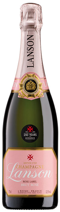 Champagne Lanson: Rosé Label Brut