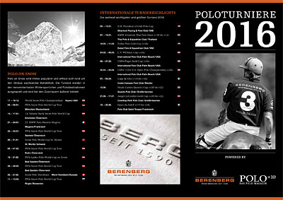 Berenberg und POLO+10 präsentieren die Poloturniere 2016