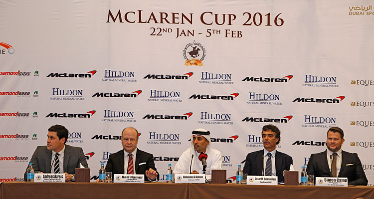 Dubai Polo Gold Cup Series 2016: Press conference