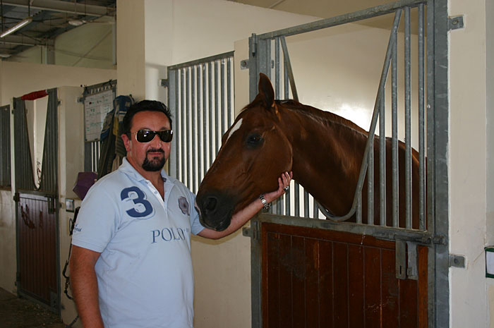 Branislav Sincic im Dubai Polo & Equestrian Club, Bild: Branislav Sincic